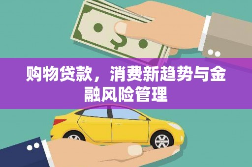 信州购物贷款，消费新趋势与金融风险管理
