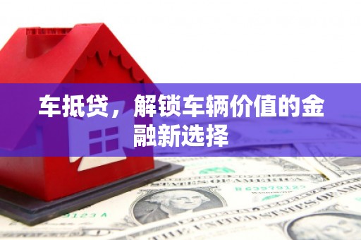 信州车抵贷，解锁车辆价值的金融新选择