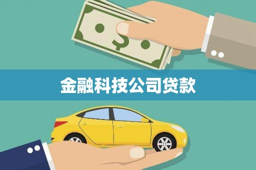 信州金融科技公司贷款