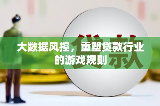 信州大数据风控，重塑贷款行业的游戏规则