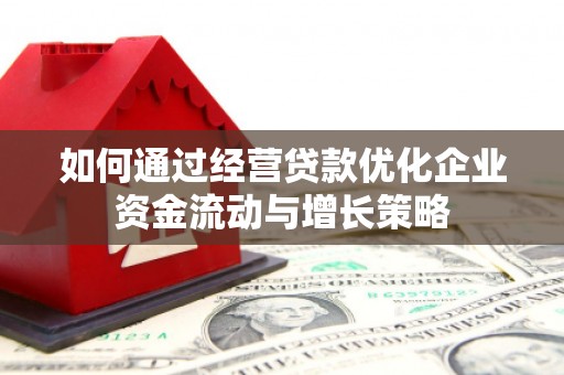 信州如何通过经营贷款优化企业资金流动与增长策略