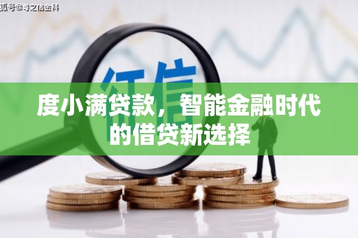 信州度小满贷款，智能金融时代的借贷新选择