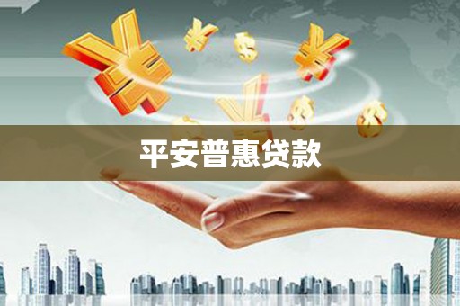 信州平安普惠贷款