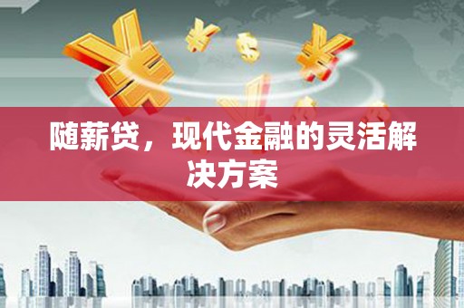 信州随薪贷，现代金融的灵活解决方案