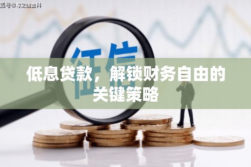 信州低息贷款，解锁财务自由的关键策略