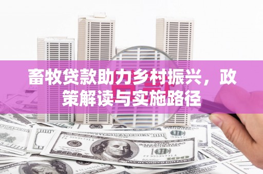 信州畜牧贷款助力乡村振兴，政策解读与实施路径