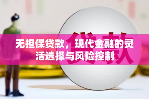 信州无担保贷款，现代金融的灵活选择与风险控制