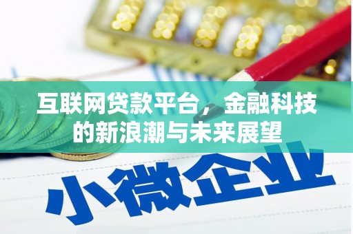 信州互联网贷款平台，金融科技的新浪潮与未来展望