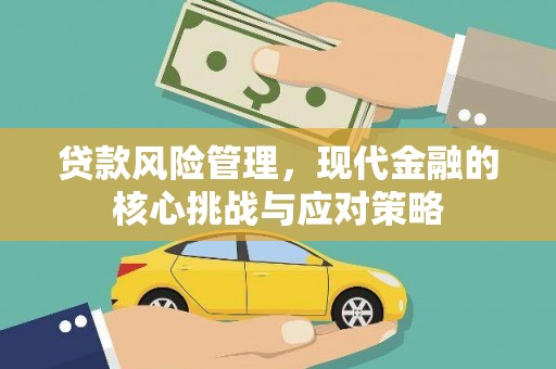信州贷款风险管理，现代金融的核心挑战与应对策略