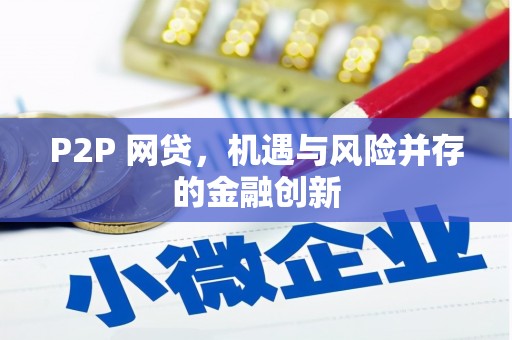 信州P2P 网贷，机遇与风险并存的金融创新