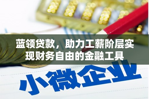 信州蓝领贷款，助力工薪阶层实现财务自由的金融工具