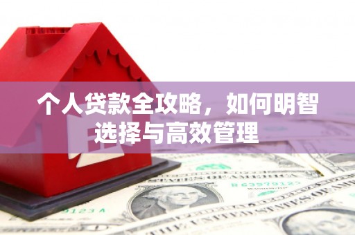 信州个人贷款全攻略，如何明智选择与高效管理