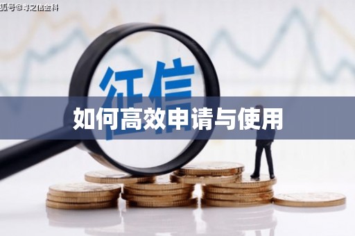 信州如何高效申请与使用